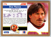 1989 NFL Proset Don Warren #276