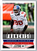 2013 Score Hakeem Nicks