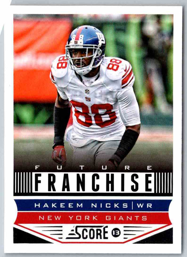 2013 Score Hakeem Nicks #319