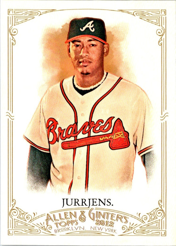 2012 Topps Allen & Ginter Jair Jurrjens #22