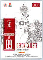 2016 Panini Contenders Draft Picks Game Day Tickets Devon Cajuste #41