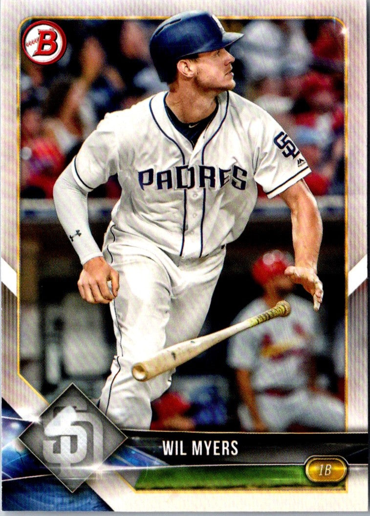 2018 Bowman Wil Myers