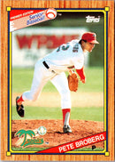 1989 Topps Senior League Pete Broberg