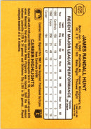 1987 Donruss Randy Hunt