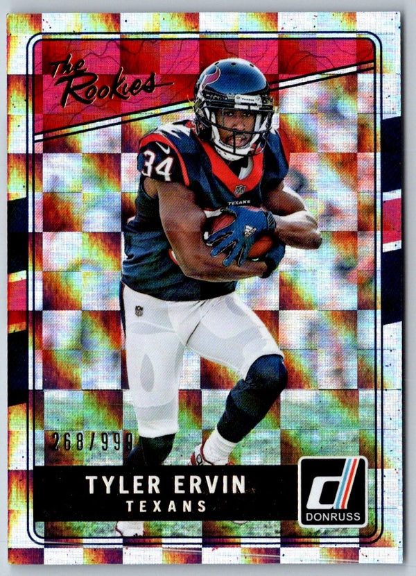 2016 Donruss Elite Black Tyler Ervin #187 Rookie /999