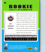 2001 Upper Deck Decade 1970's Jon Matlack #96