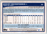 2018 Topps Big League Adeiny Hechavarria #382