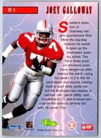 1995 Classic NFL Rookies Instant Energy Joey Galloway #IE4