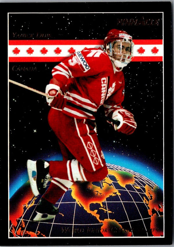 1993 Pinnacle Yanick Dube #471 Rookie