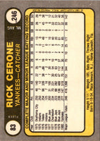 1981 Fleer Rick Cerone #83