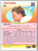 1990 Fleer Chris Mohr