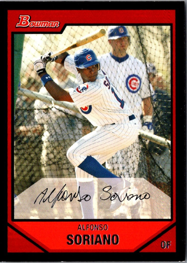 2007 Bowman Alfonso Soriano