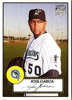 2007 Topps Rookie 1952 Edition Jose Garcia #136 Rookie