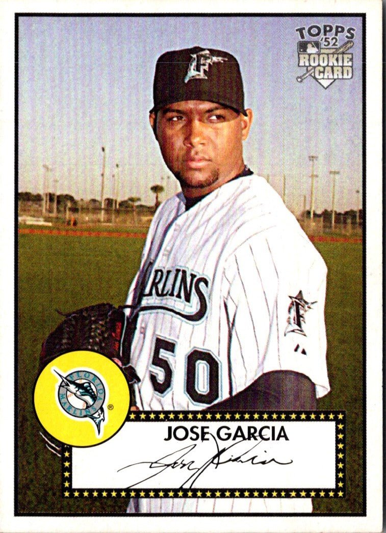 2007 Topps Rookie 1952 Edition Jose Garcia