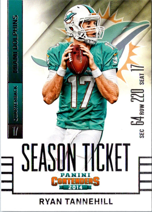 2014 Panini Contenders Ryan Tannehill #40