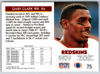 1992 Proset Gary Clark #75
