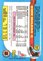 1991 Topps Kirk McLean #221
