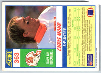 1990 Score Chris Mohr #363 Rookie