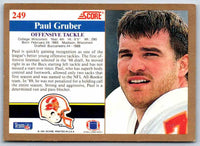 1991 Score Paul Gruber #249