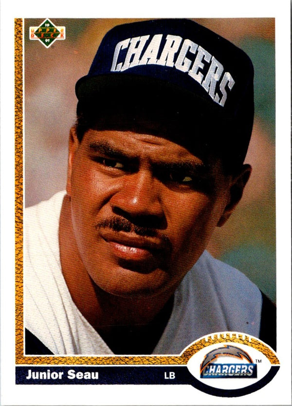 1991 Upper Deck Junior Seau #343