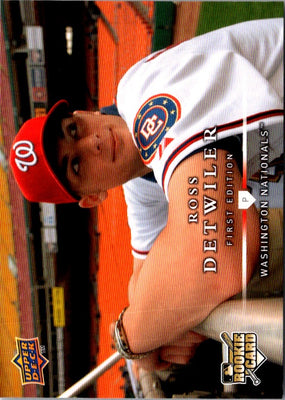 2008 Upper Deck First Edition Ross Detwiler #263 Rookie