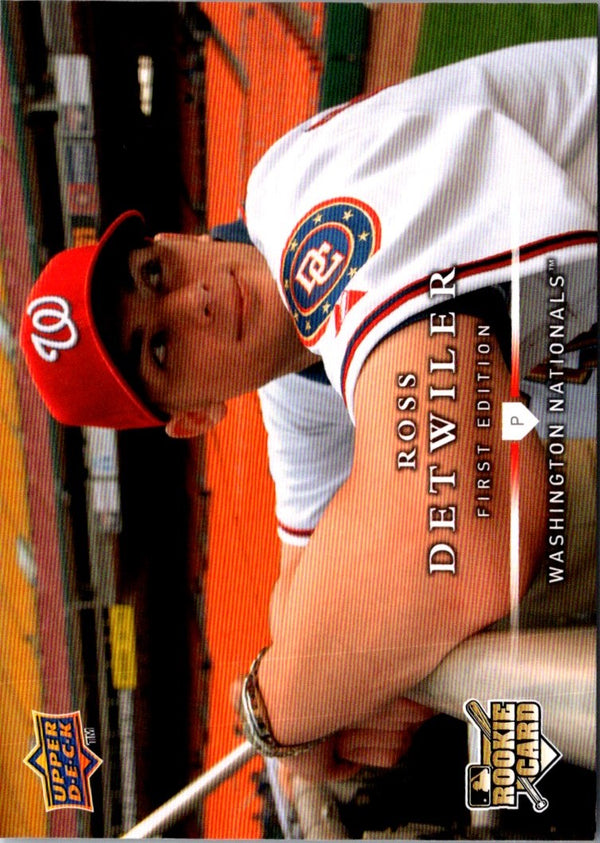 2008 Upper Deck First Edition Ross Detwiler #263 Rookie