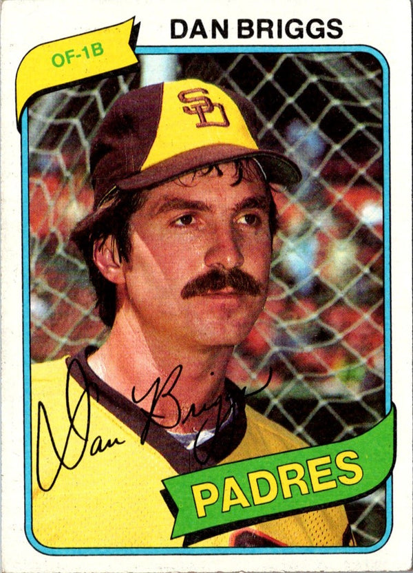 1980 Topps Dan Briggs #352