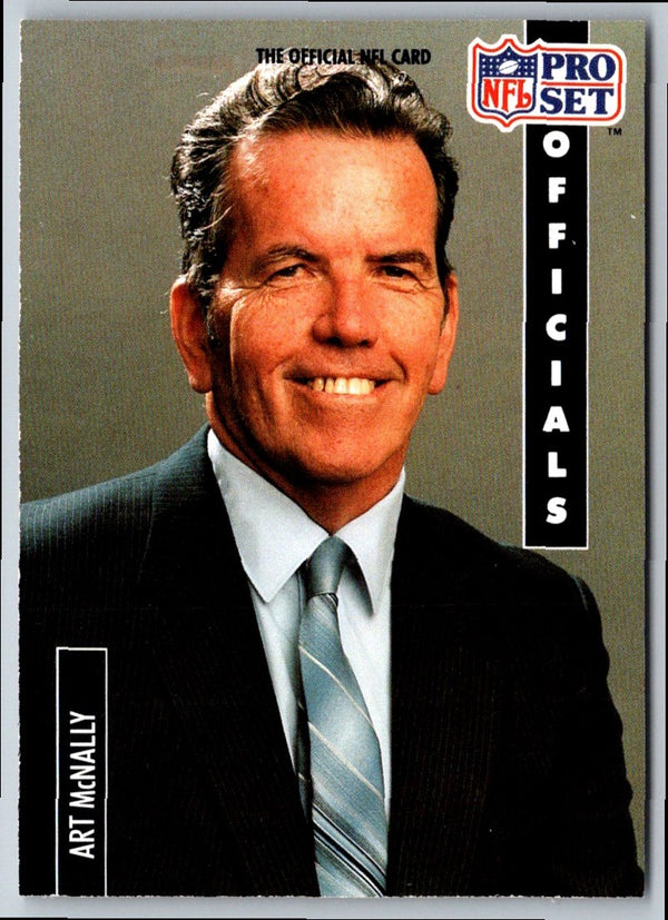 1991 Pro Set Art McNally #352