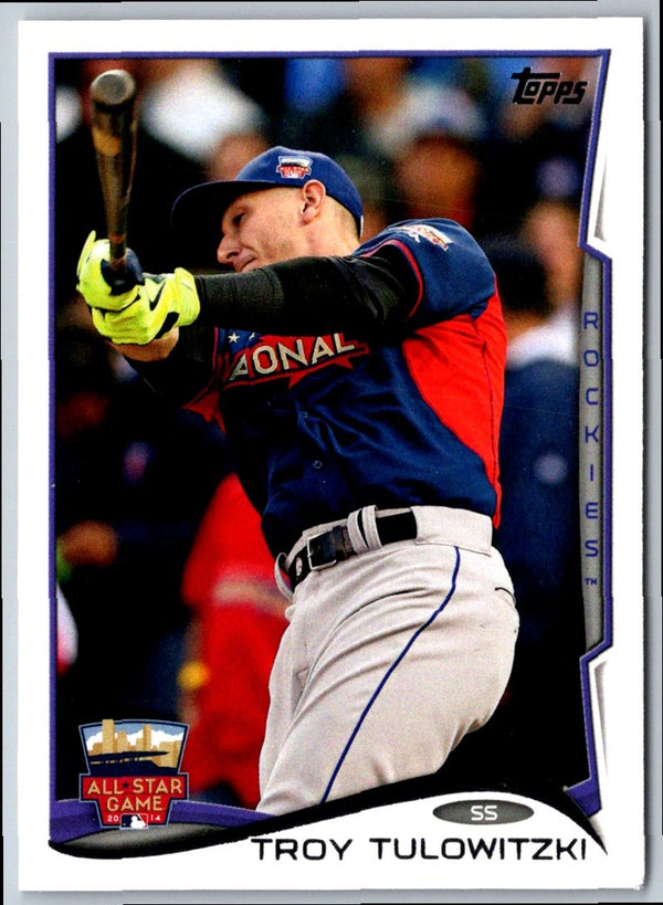 2014 Topps Update Troy Tulowitzki #US-310