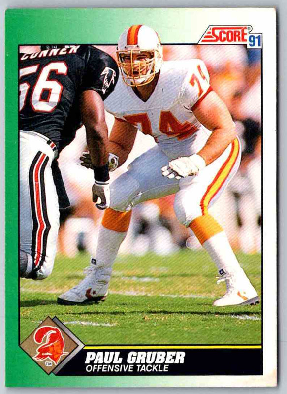 1991 Score Paul Gruber #249