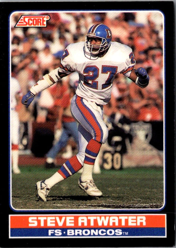 1990 Score Young Superstars Steve Atwater #16