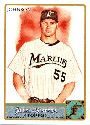 2011 Topps Allen & Ginter Josh Johnson #155