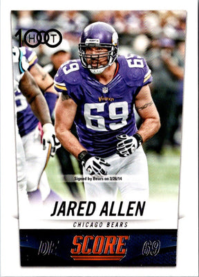2014 Score Jared Allen #313