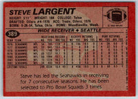 1983 Topps Steve Largent #389