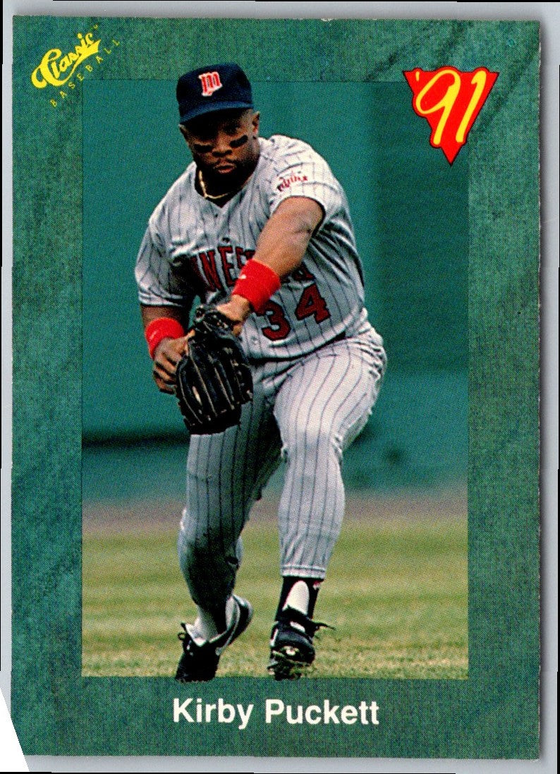 1991 Classic III Kirby Puckett