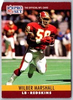 1990 Proset Wilber Marshall #326