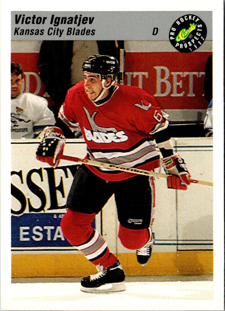 1993 Classic Pro Prospects Victor Ignatjev