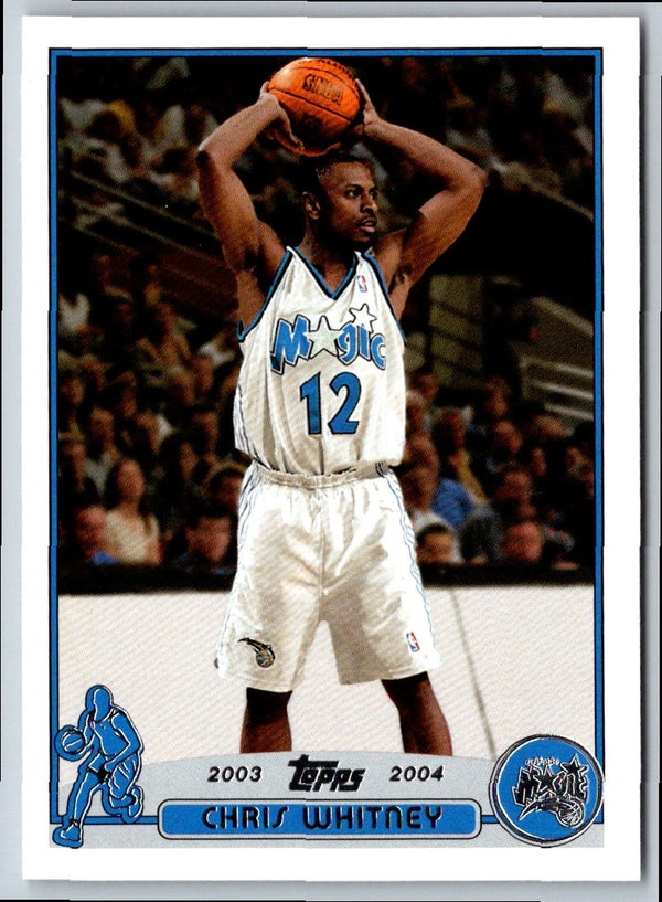 2003 Topps 1st Edition Chris Whitney #98
