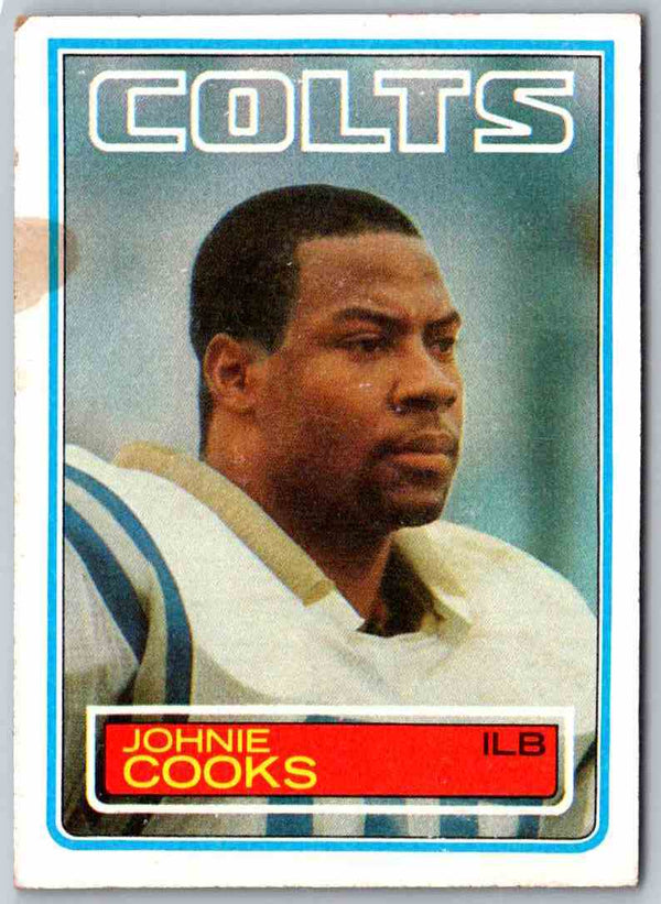 1983 Topps Johnie Cooks #210