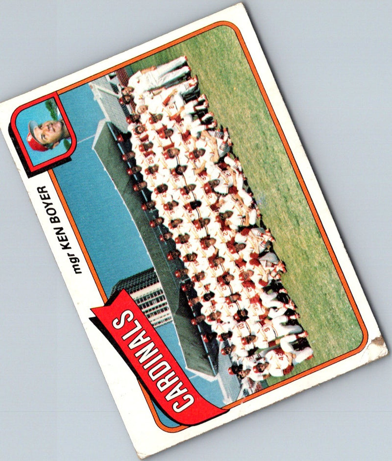 1980 Topps St. Louis Cardinals - Ken Boyer
