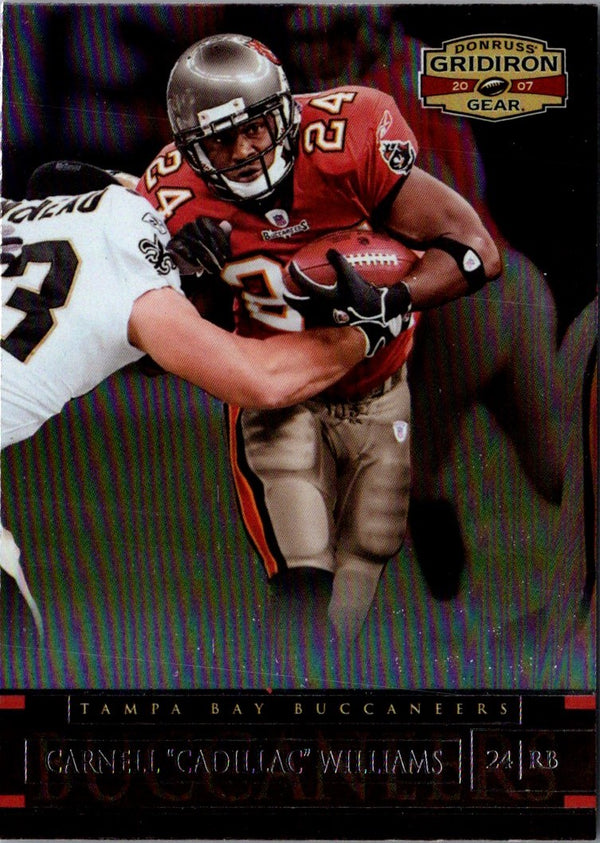 2007 Donruss Gridiron Gear Cadillac Williams #35