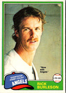 1981 O-Pee-Chee Rick Burleson