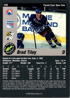1993 Classic Pro Prospects Brad Tiley #129