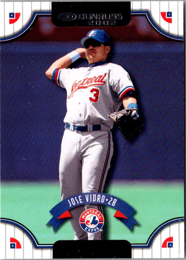 2002 Donruss Jose Vidro #106
