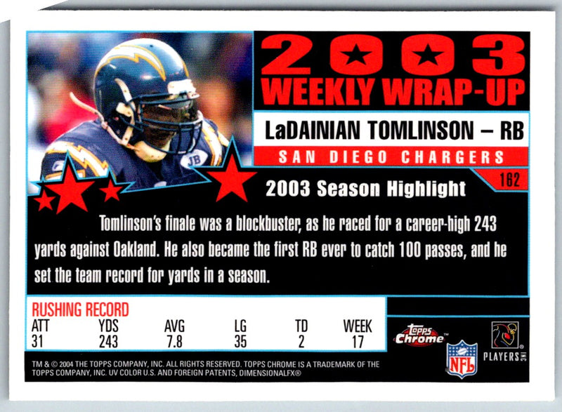 2005 Topps Pristine LaDainian Tomlinson