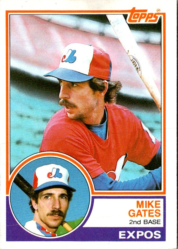 1983 Topps Mike Gates #657 Rookie