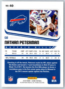 2018 Score Scorecard Nathan Peterman