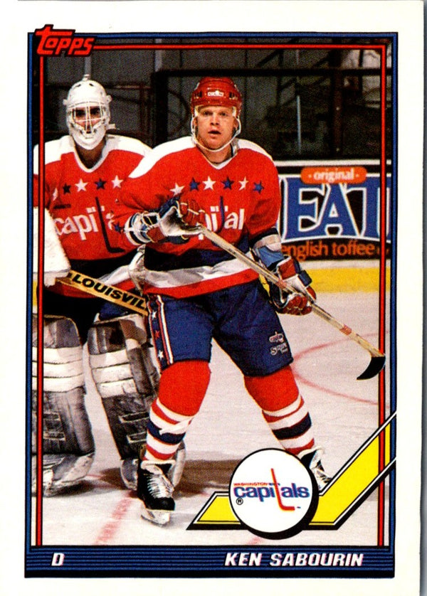 1991 Topps Ken Sabourin #43