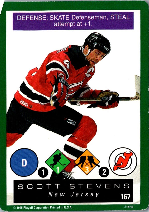 1995 Playoff One on Challenge Scott Stevens #167