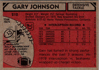 1980 Topps Gary Johnson #210 Rookie NM-MT